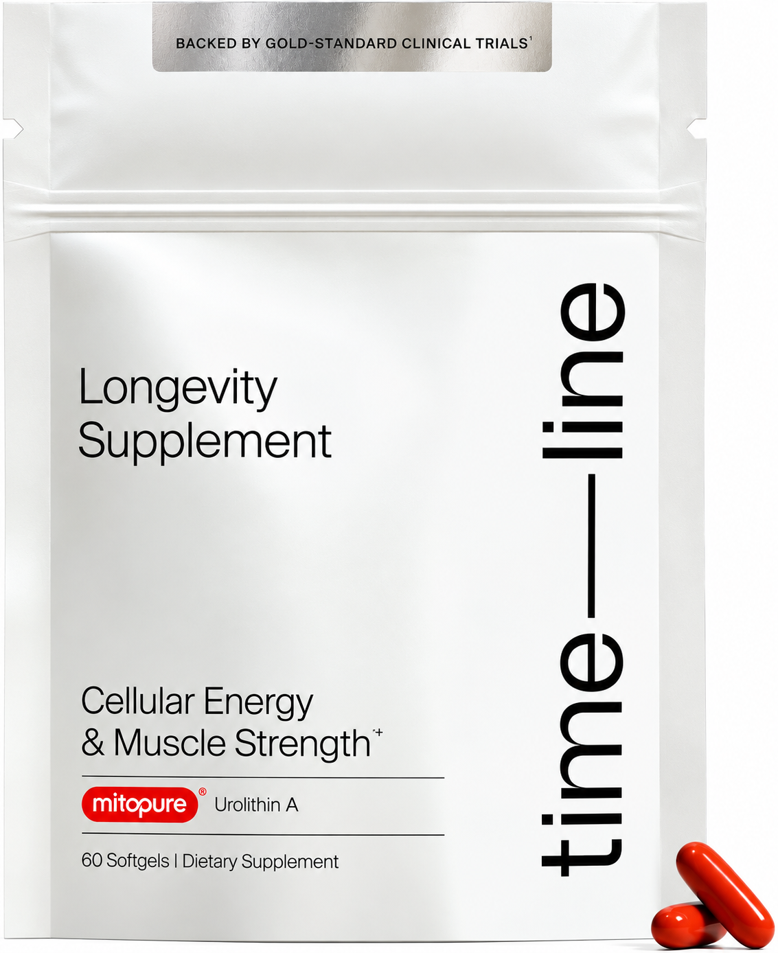 Timeline Mitopure Urolithin A – 60 Softgels