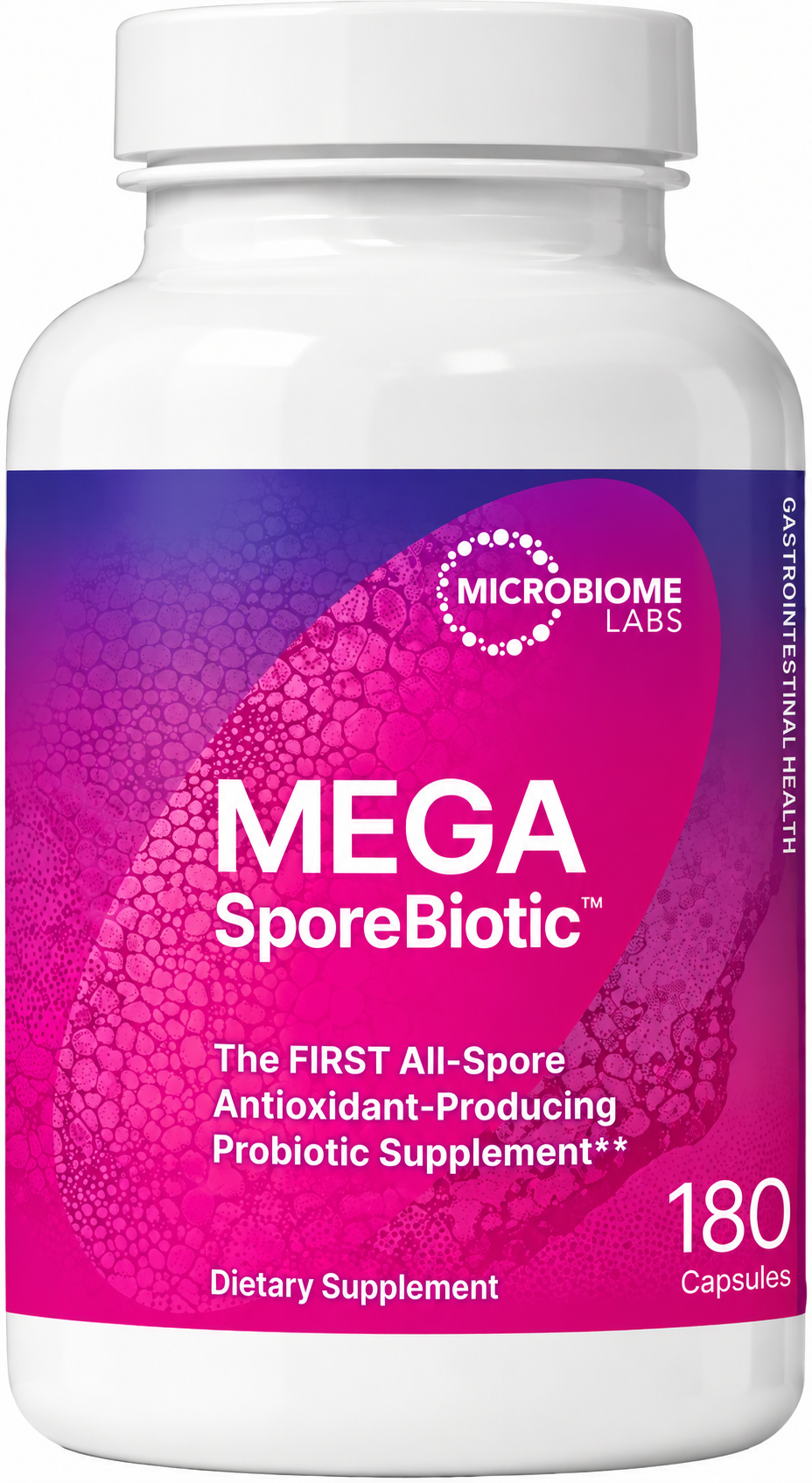 Microbiome Labs MegaSporeBiotic Probiotic, 180 Capsules