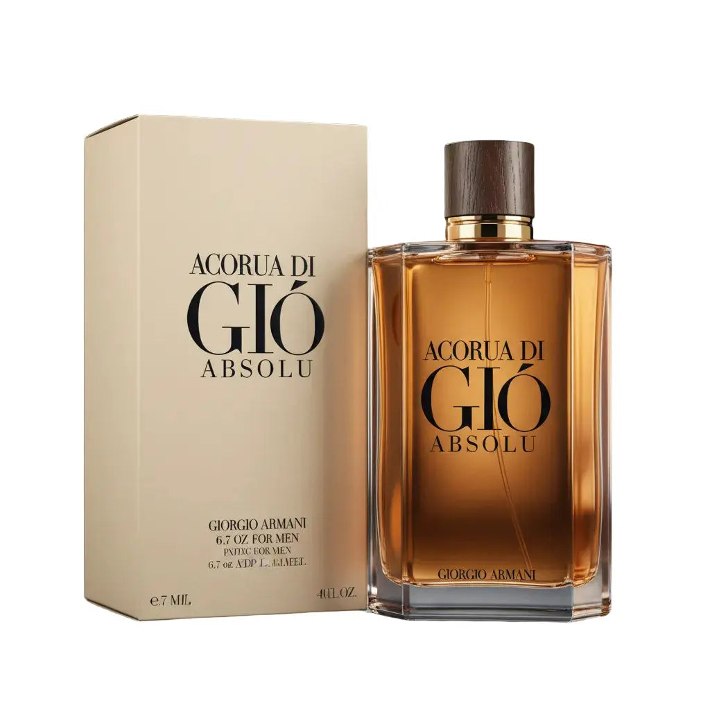 Acqua Di Gio Absolu by Giorgio Armani 6.7 oz EDP for Men Giorgio Armani