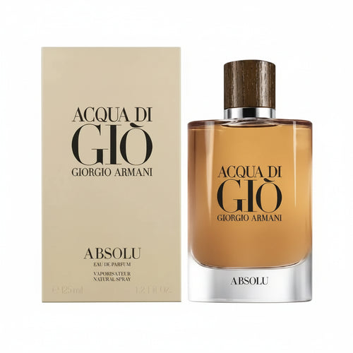 Acqua Di Gio Absolu by Giorgio Armani 3.4 oz EDP for Men Giorgio Armani