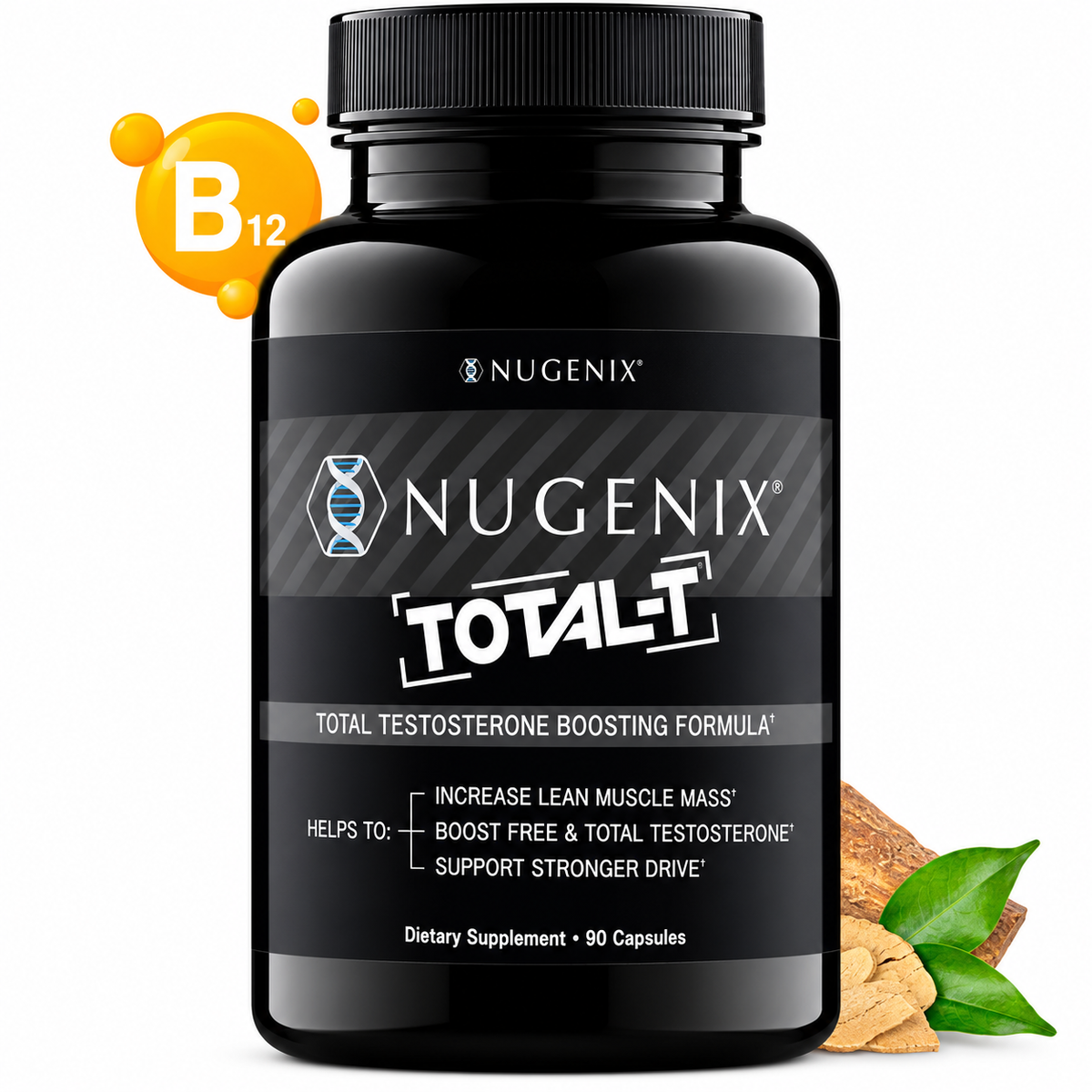 Nugenix Total-T Dietary Supplement, 90 Capsules