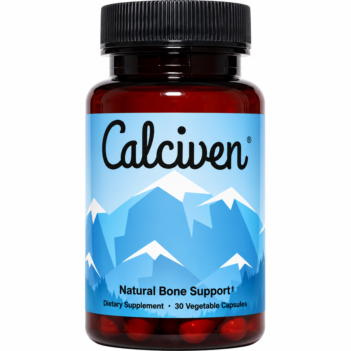 Calciven Natural Bone Support, 30 Vegetable Capsules