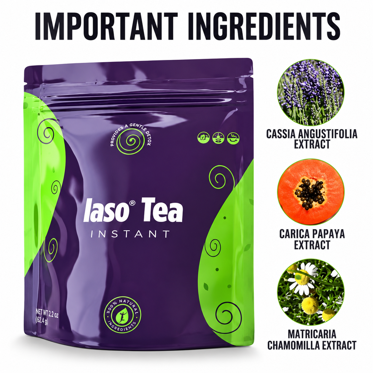 TLC Iaso Instant Herbal Tea – 62.4 g