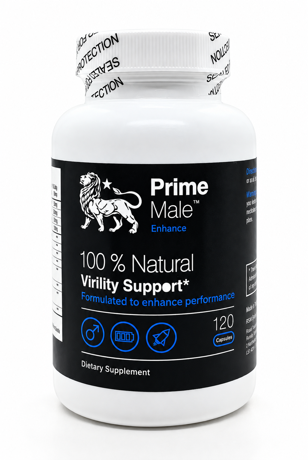 Prime Male Enhance Dietary Supplement – 120 Capsules