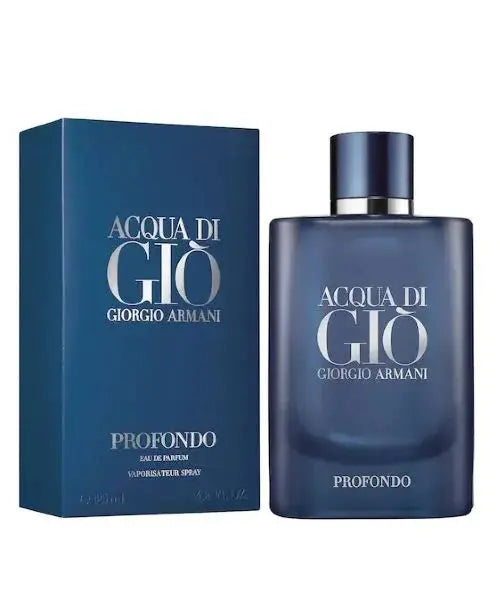 Acqua Di Gio Profondo by Giorgio Armani 4.2 oz Parfum for Men Giorgio Armani