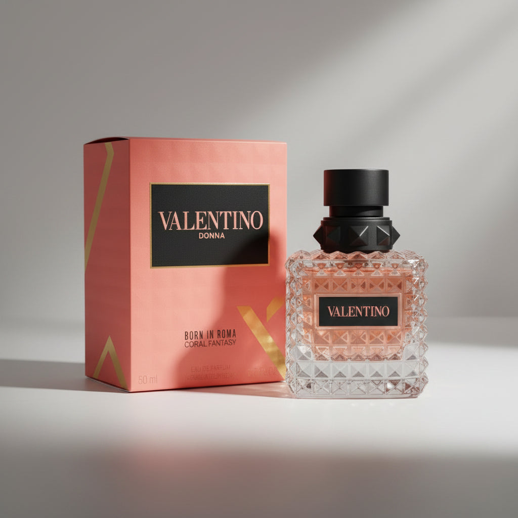 Valentino Donna Born In Roma Coral Fantasy Eau de Parfum for Women 3.4 oz / 100ml Valentino