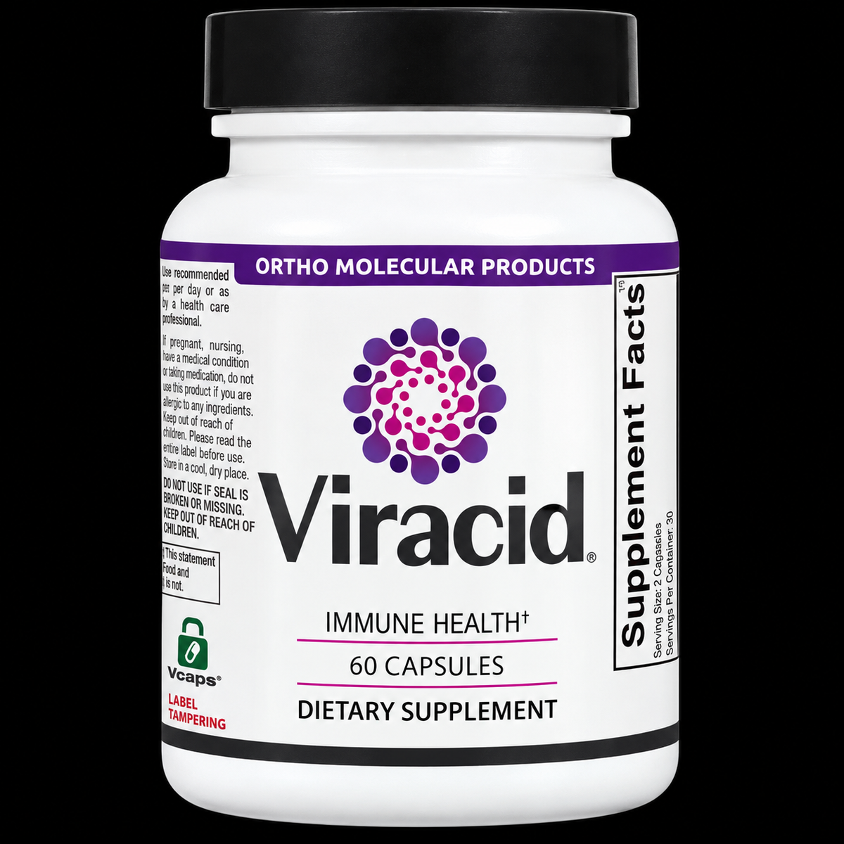Ortho Molecular Products Viracid – 60 Capsules