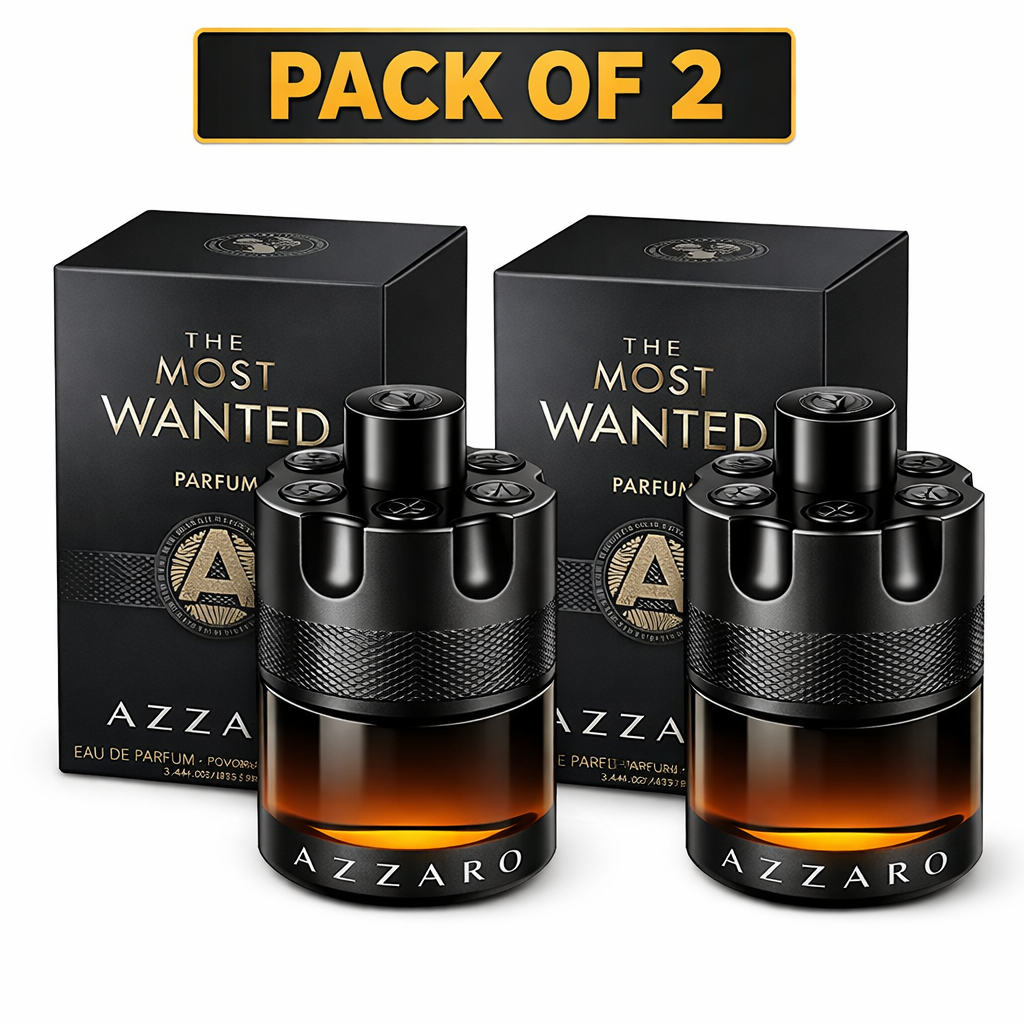 Azzaro The Most Wanted Parfum EDP for Men 3.4 oz – Pack of 2