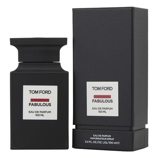 Tom Ford Fabulous Eau de Parfum bottle and packaging on a white background