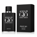 Black bottle and packaging of Acqua di Giò Profumo by Giorgio Armani