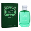 HAWAS Tropical perfume bottle and packaging on a white background