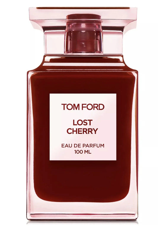 Tom Ford Lost Cherry eau de parfum bottle on a white background