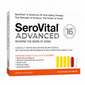 SeroVital Advanced dietary supplement packaging on a white background