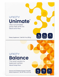 Unicity Feel Great Combo - Unimate Natural Lemon and Balance Orange 30 Stick Packs Each