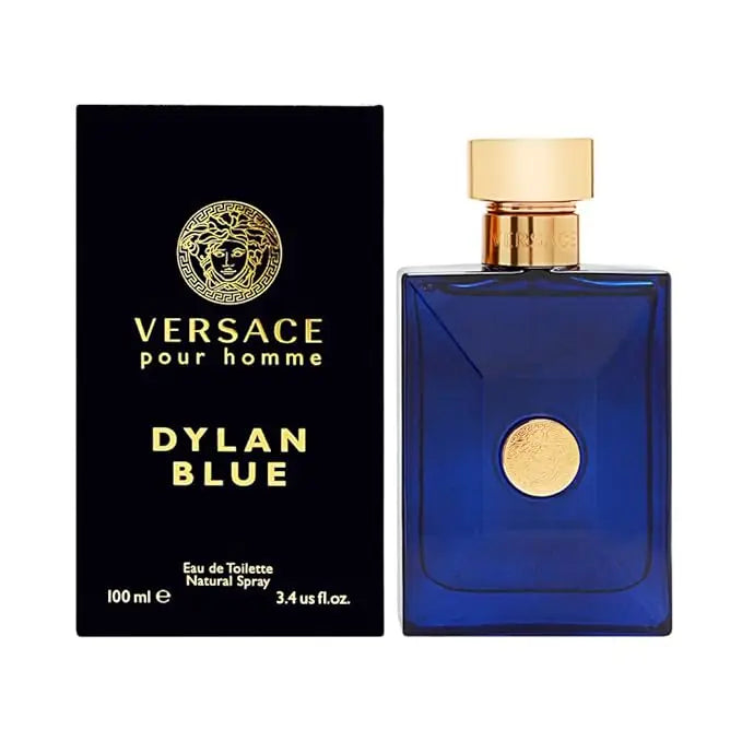 Versace Dylan Blue Pour Homme Eau de Toilette 3.4oz/100ml for Men Versace
